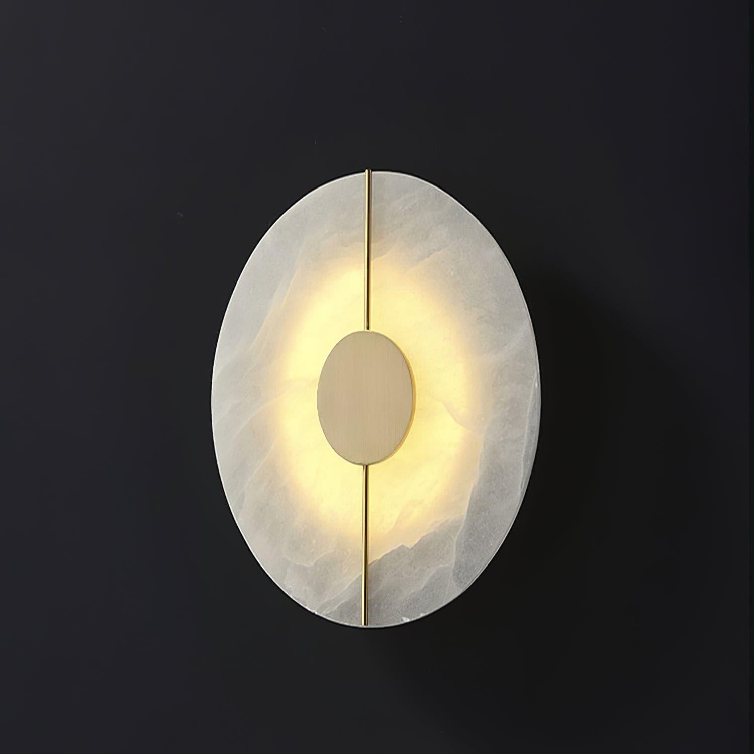 Citheira Minimalist Alabaster Wall Light - Neutralighting