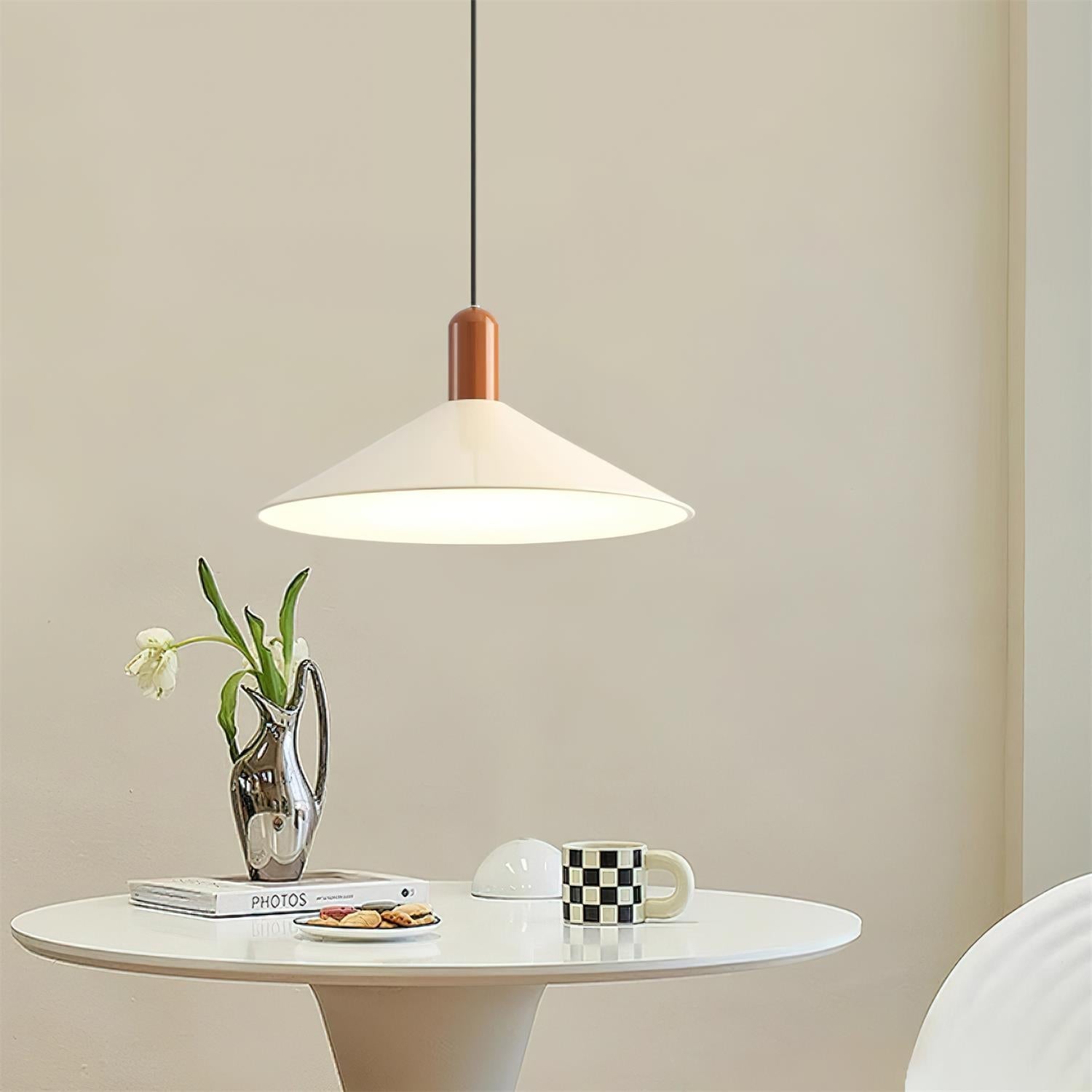 Pendant Light LED Minimalist Cone Hanging Lamp for Kitchen Dining - Letslighting