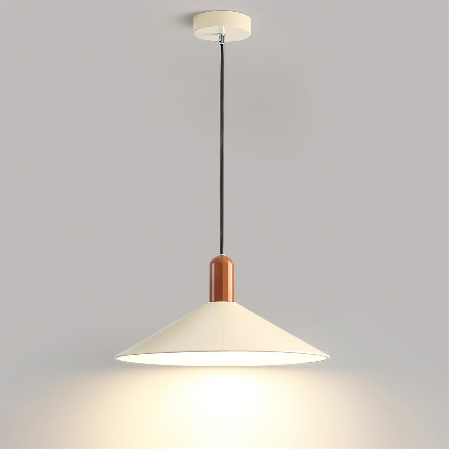 Pendant Light LED Minimalist Cone Hanging Lamp for Kitchen Dining - Letslighting
