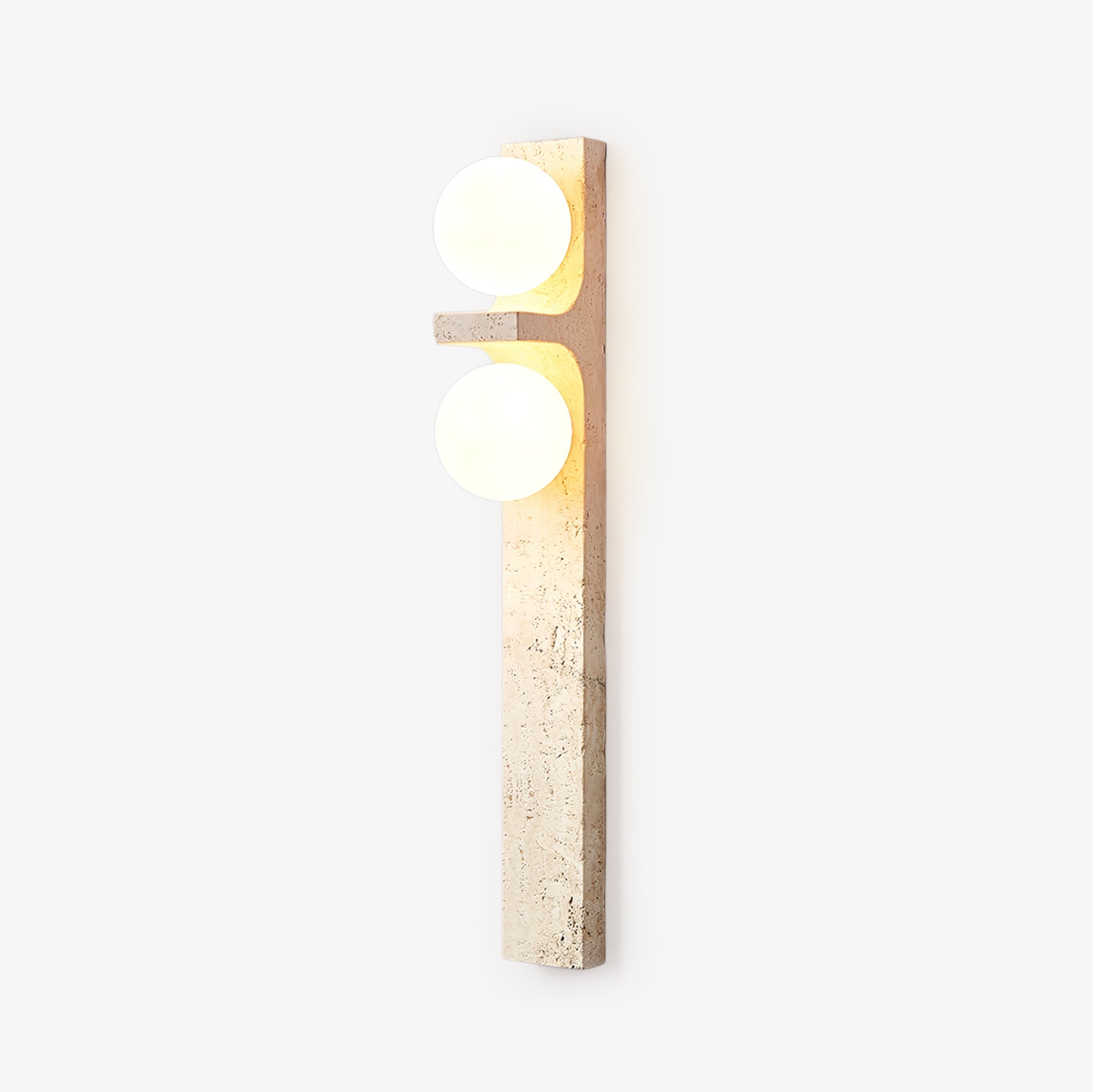 Cassiopeia Travertine Wall Light - Neutralighting
