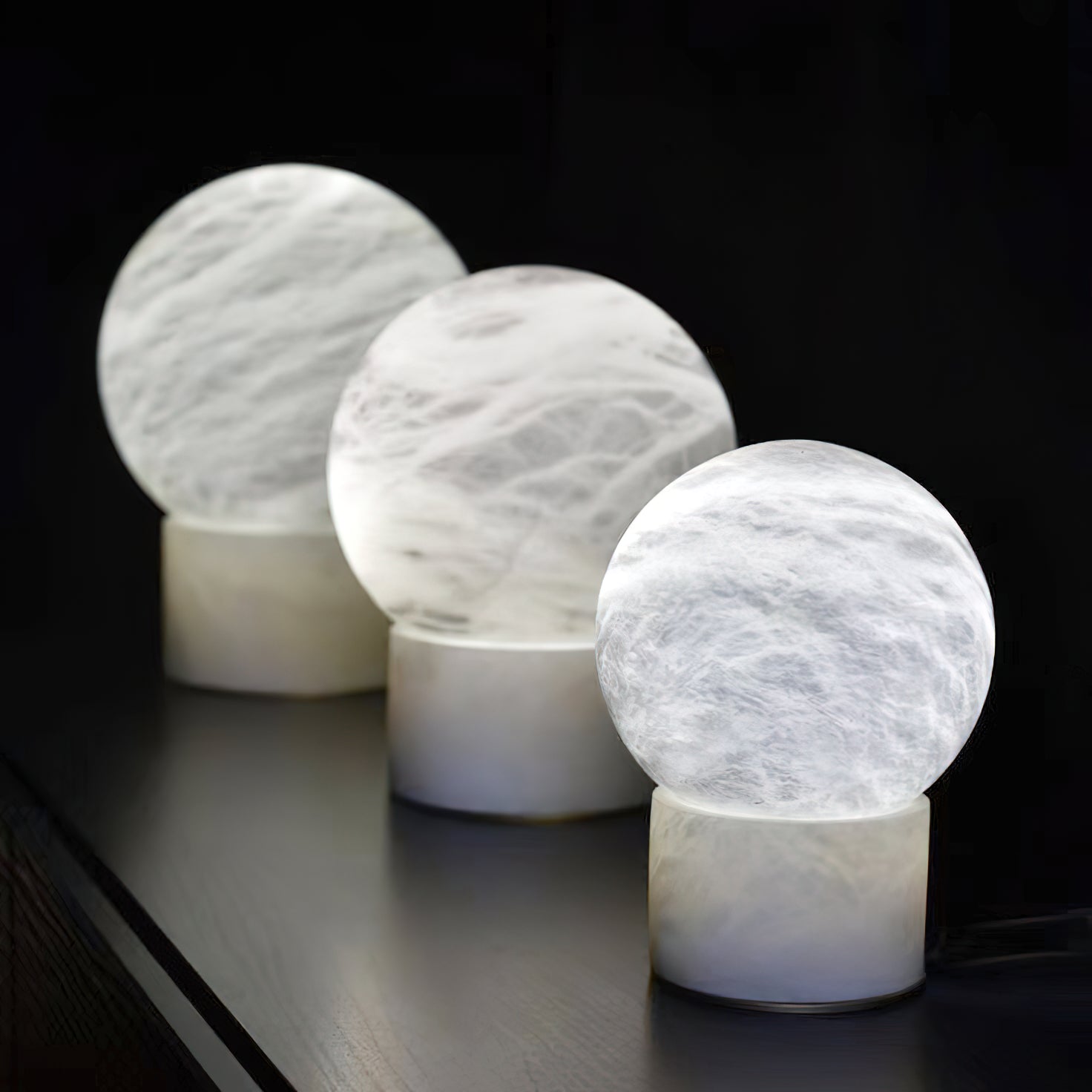 Athena Table Lamp - Lamp Copper