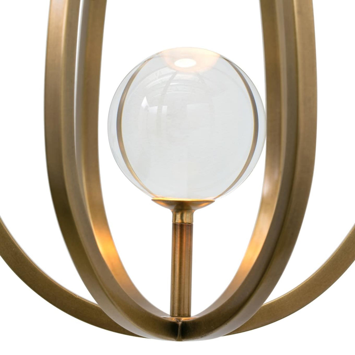 Gloruvys Modern Minimalist Brass Crystal Wall Lamp - Lamp Copper