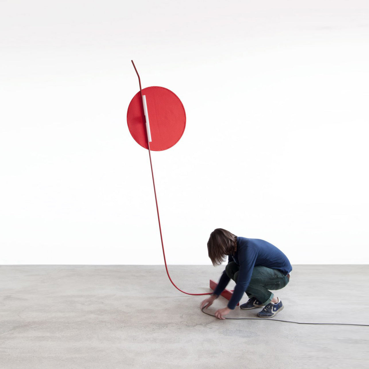 Athletes Floor Lamp - Lamp Copper