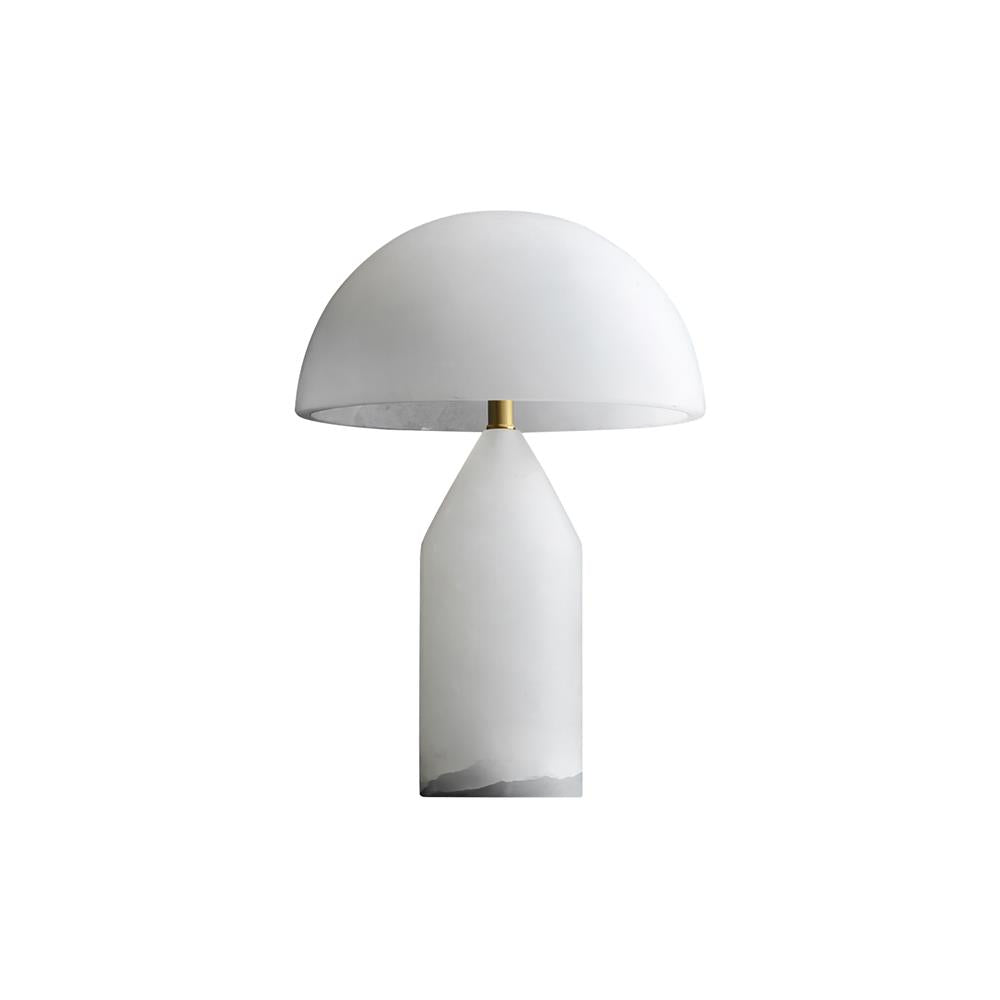 Atollo Alabaster Table Lamp - Lamp Copper