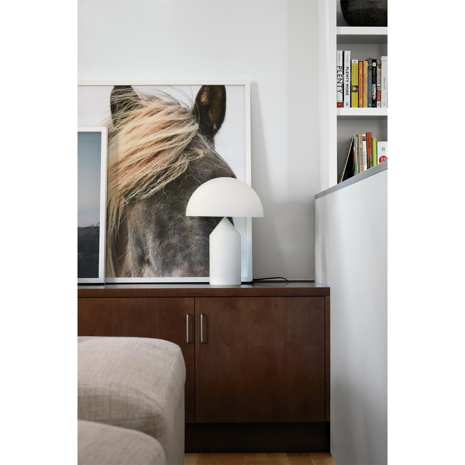 Atollo Alabaster Table Lamp - Lamp Copper