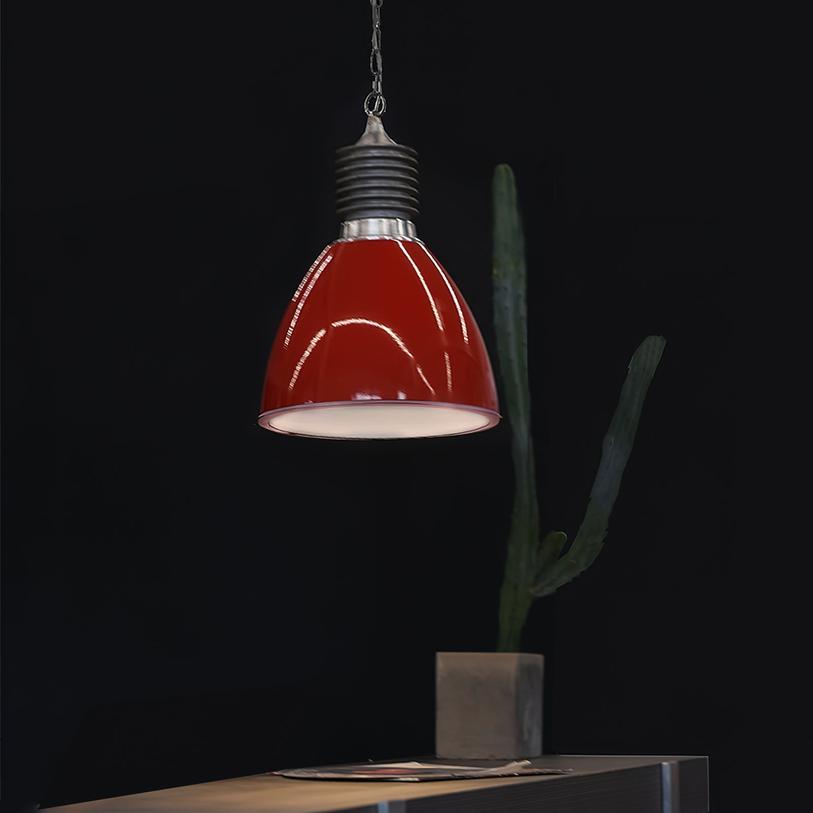 Kvennuvys Modern Minimalist Metal Pendant Lamp - Lamp Copper