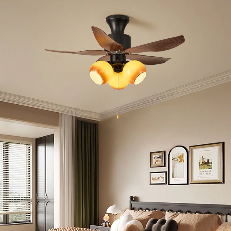 Ventilatore da soffitto con luce Florence Blossom con telecomando