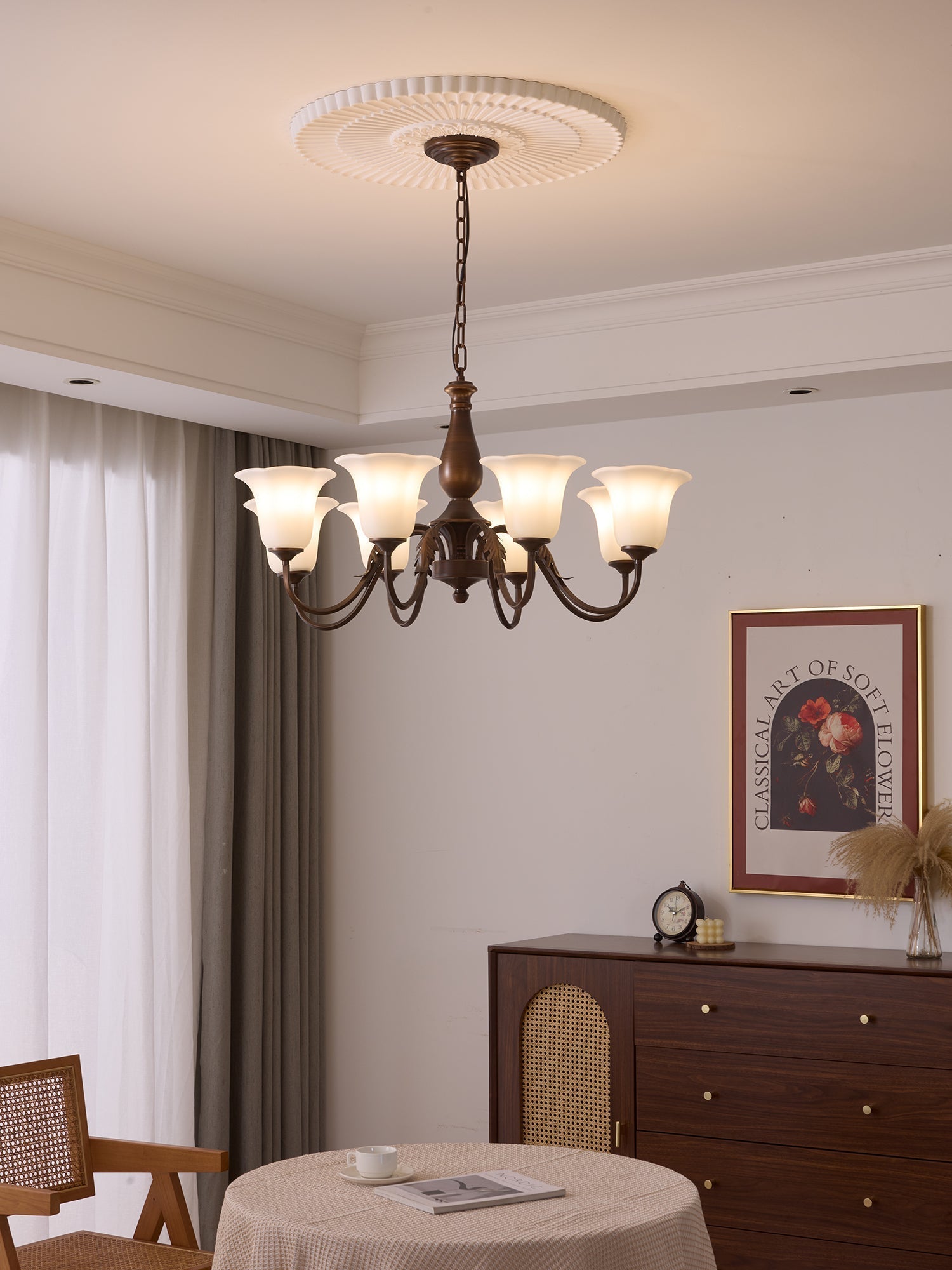 Aurelia Fleur Chandelier - Blowlighting