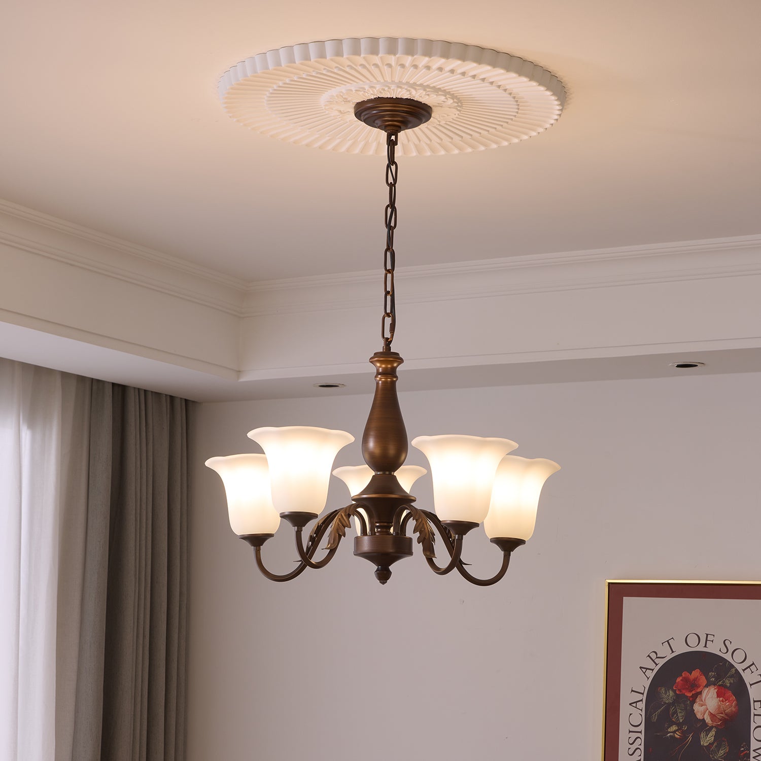 Aurelia Fleur Chandelier - Blowlighting