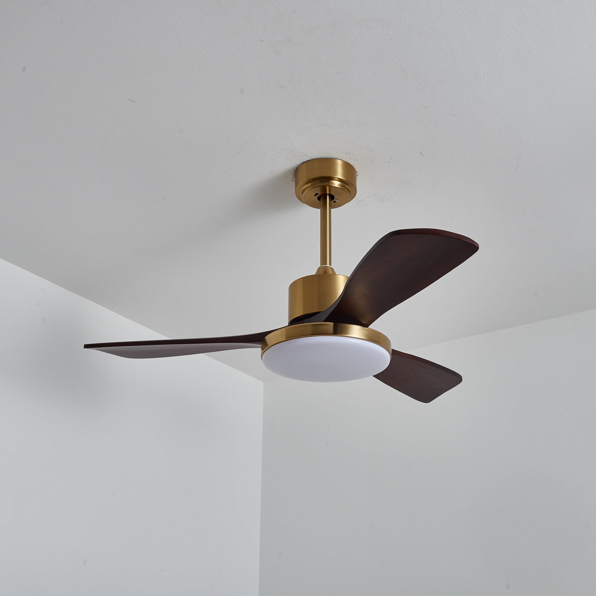Telecomando del ventilatore da soffitto moderno Xen con luce