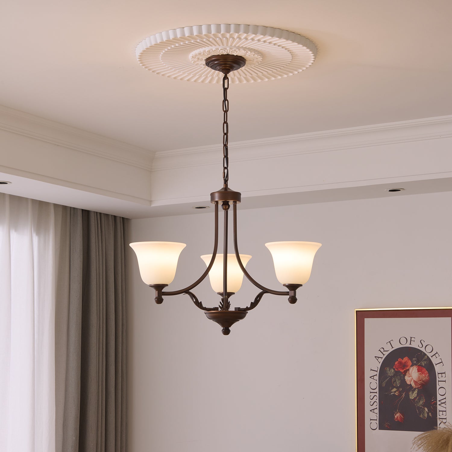 Aveline Bloom Chandelier - Blowlighting