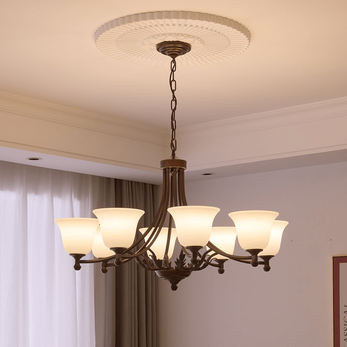Aveline Bloom Chandelier - Blowlighting