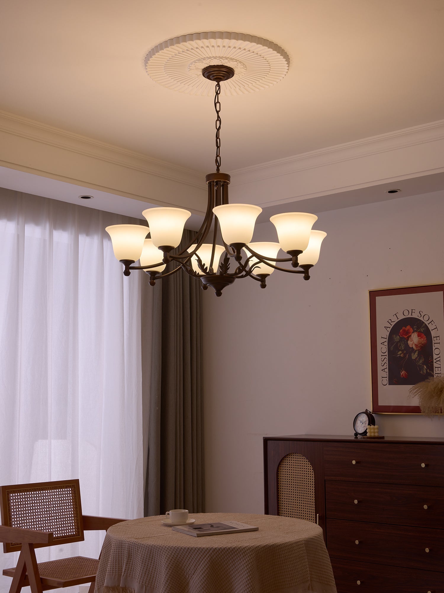 Aveline Bloom Chandelier - Blowlighting