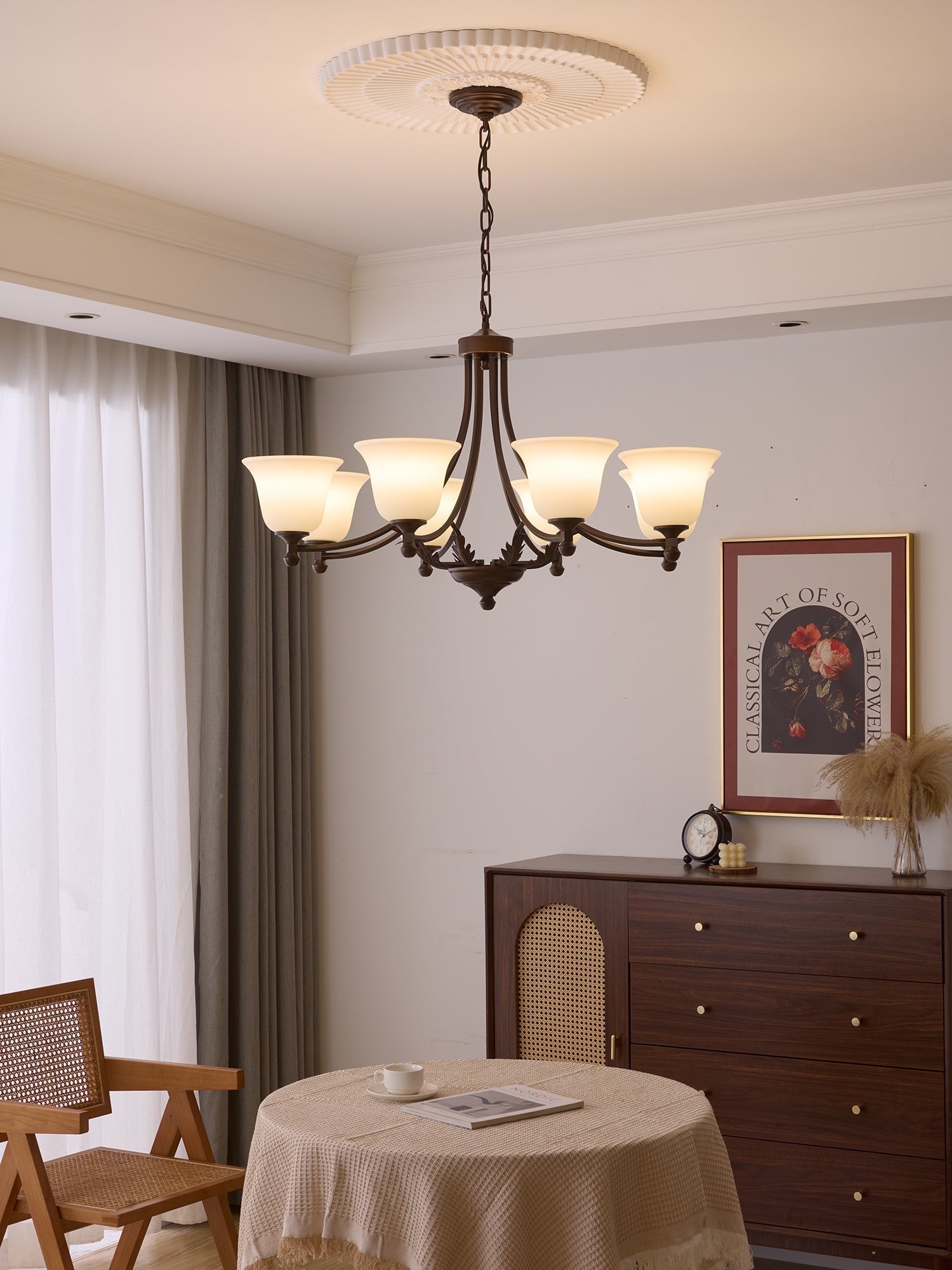 Aveline Bloom Chandelier - Blowlighting