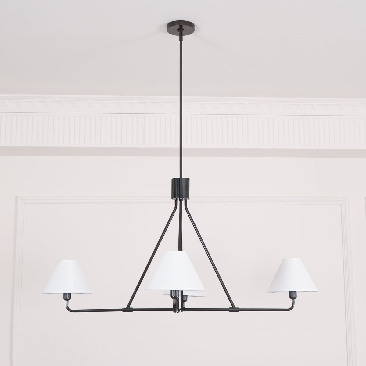 Aurora Chandelier Cone Shade Minimalist - Blowlighting