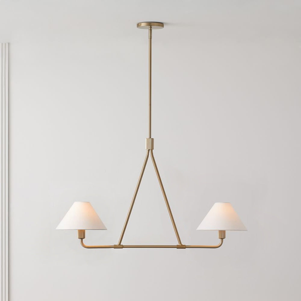 Aurora Chandelier Cone Shade Minimalist - Blowlighting