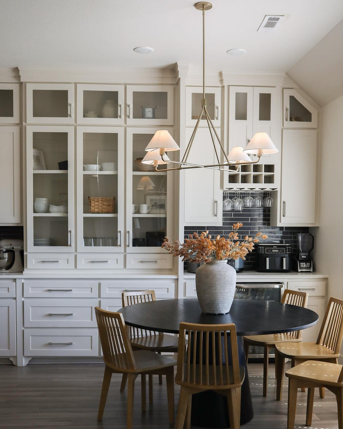 Aurora Chandelier Cone Shade Minimalist - Blowlighting