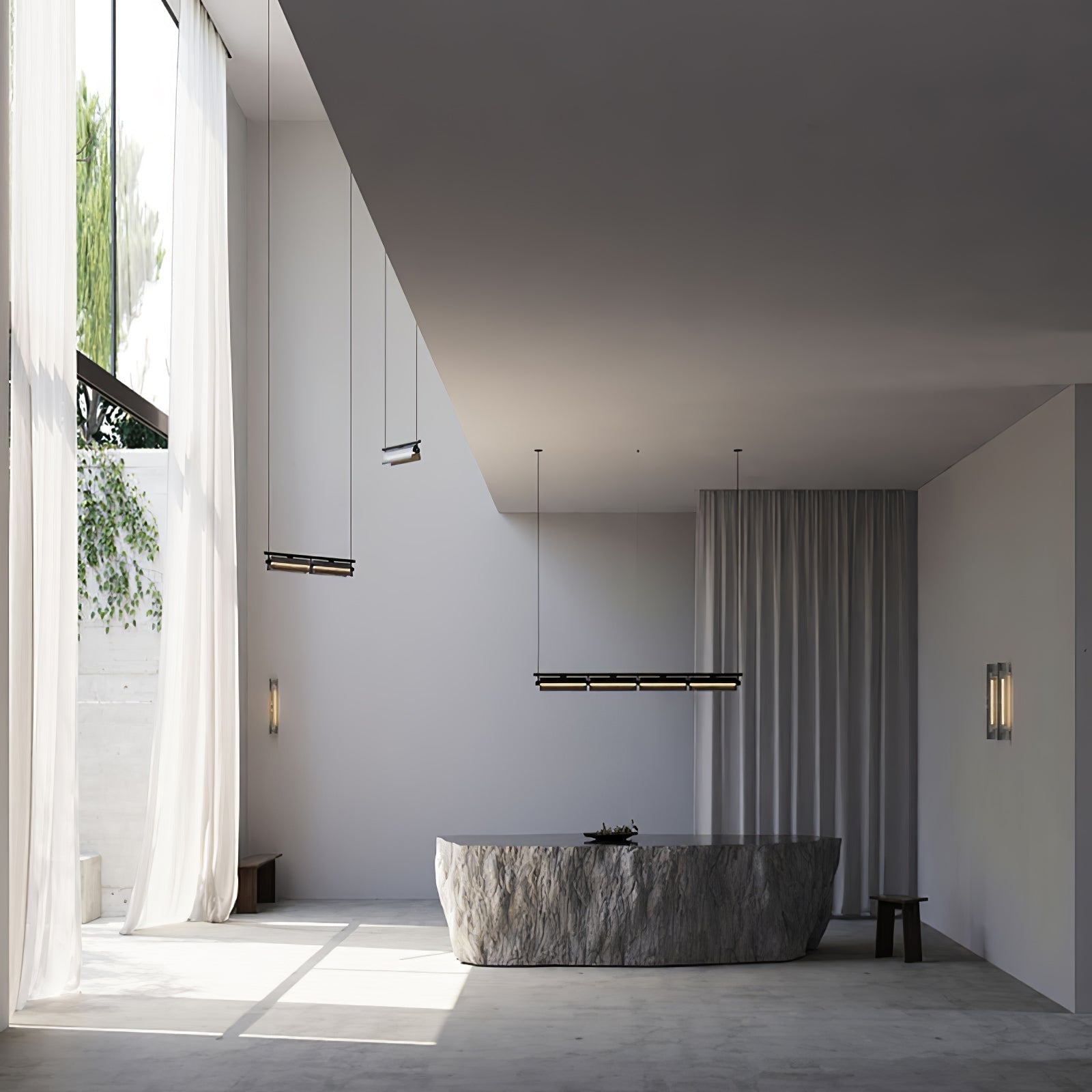 Axya Island Chandelier - Blowlighting