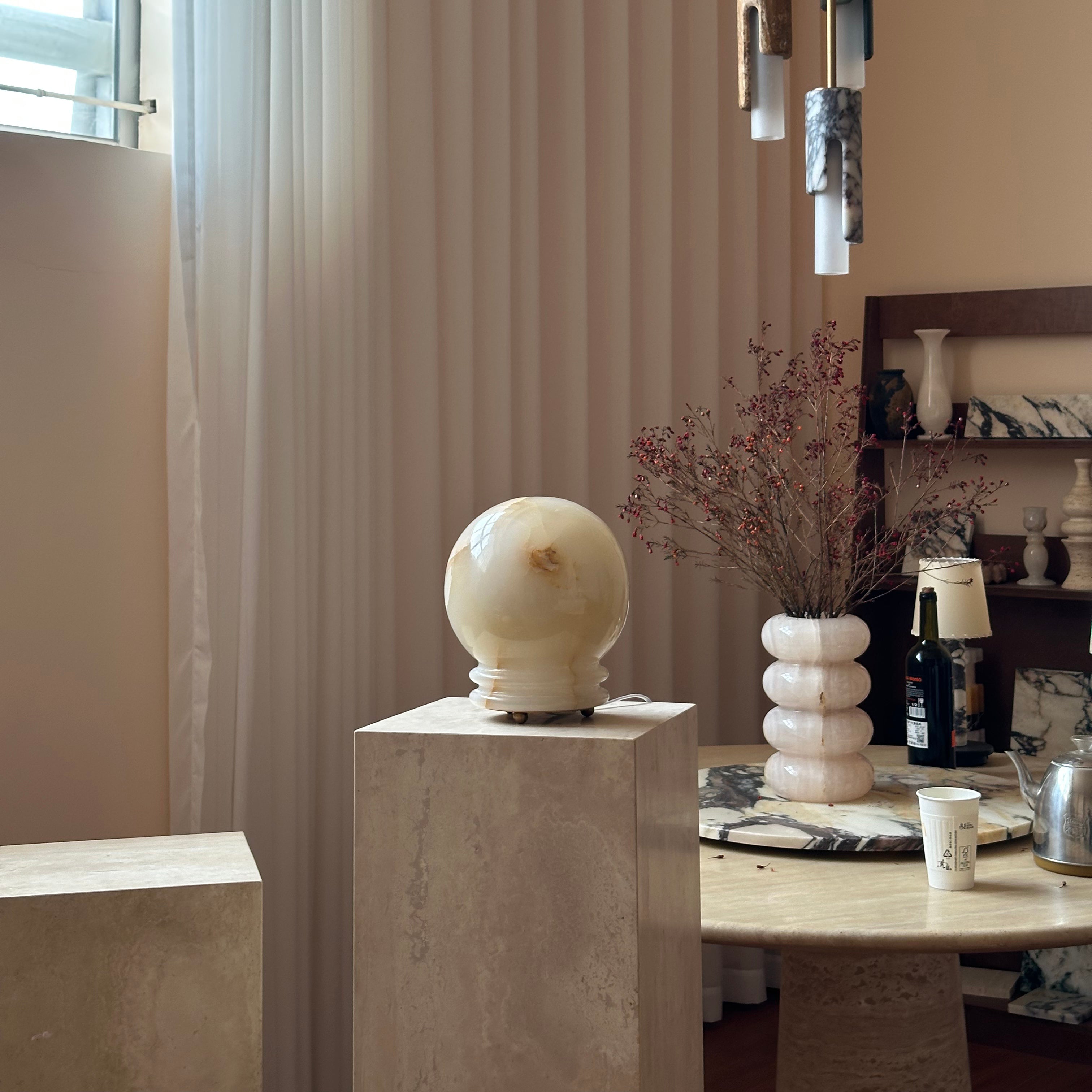 Ayesha Table Lamp - Lamp Copper