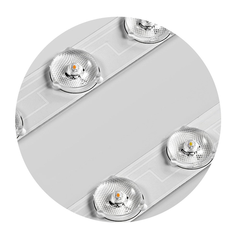 Kristy Moderno Rotondo LED Plafoniere Bianco/Oro/Nero Camera Da Letto