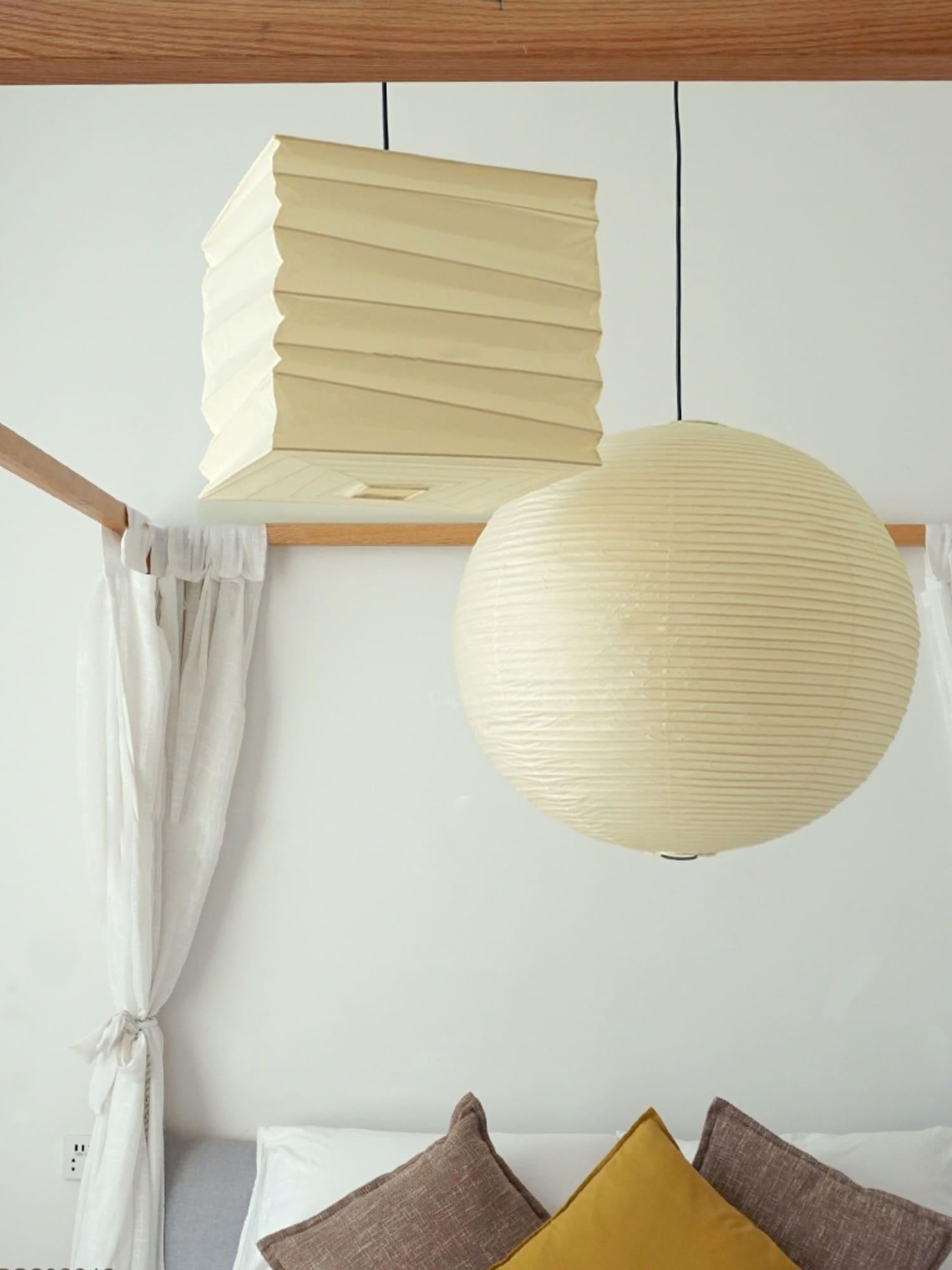 Ayla Paper Cube Pendant Lamp - Blowlighting