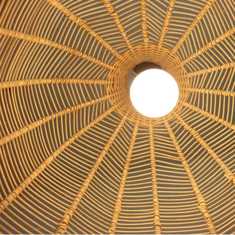 Ritta Minimalista Lampadari Luce Rattan Soggiorno/Camera da Letto