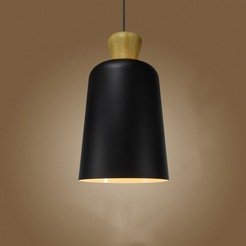 Valentina Minimalismo Metallo/Legno Sospensione Bianco/Nero/Grigio/Marrone Soggiorno