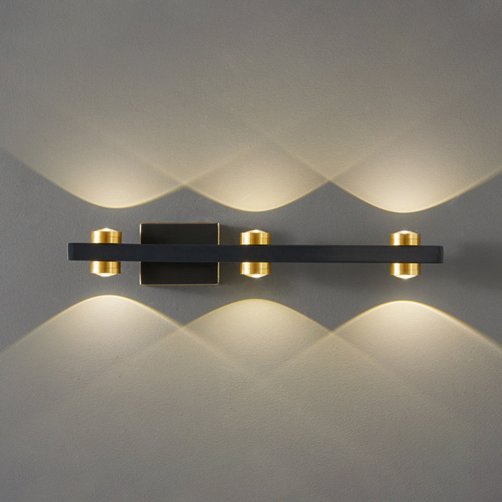 Arisha Moderni LED Applique da Parete Semplice Specchio