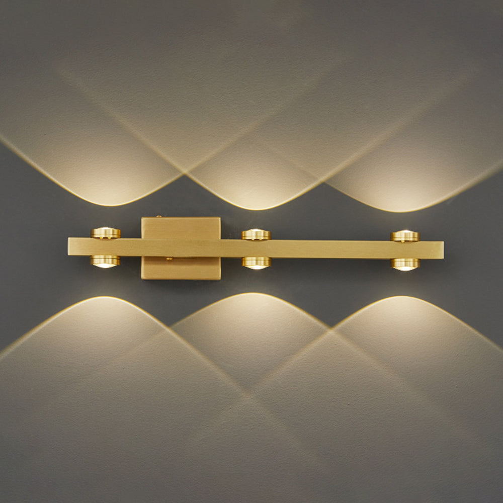 Arisha Moderni LED Applique da Parete Semplice Specchio