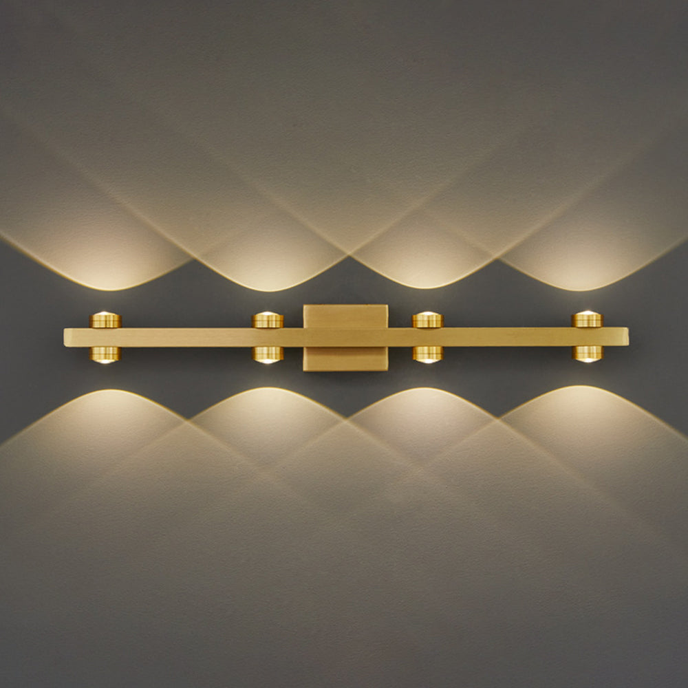Arisha Moderni LED Applique da Parete Semplice Specchio