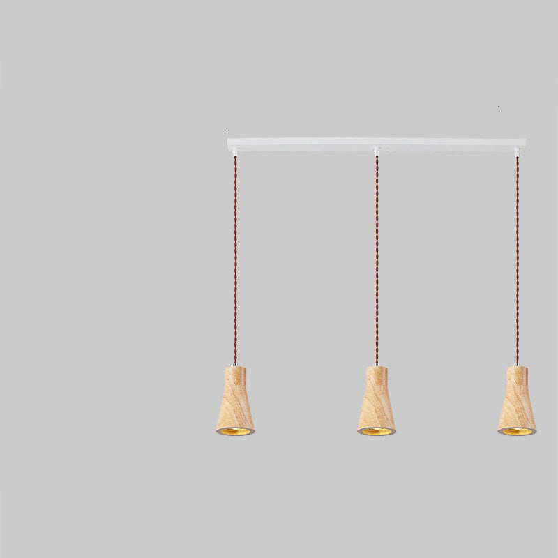 Muto Vintage Legno Sospensione Noce Soggiorno/Bar/Ristorante