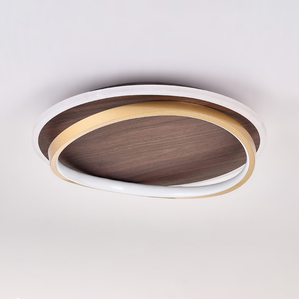 Arisha Moderno Metallo/Acrilico LED Plafoniera Oro Camera da letto/Soggiorno