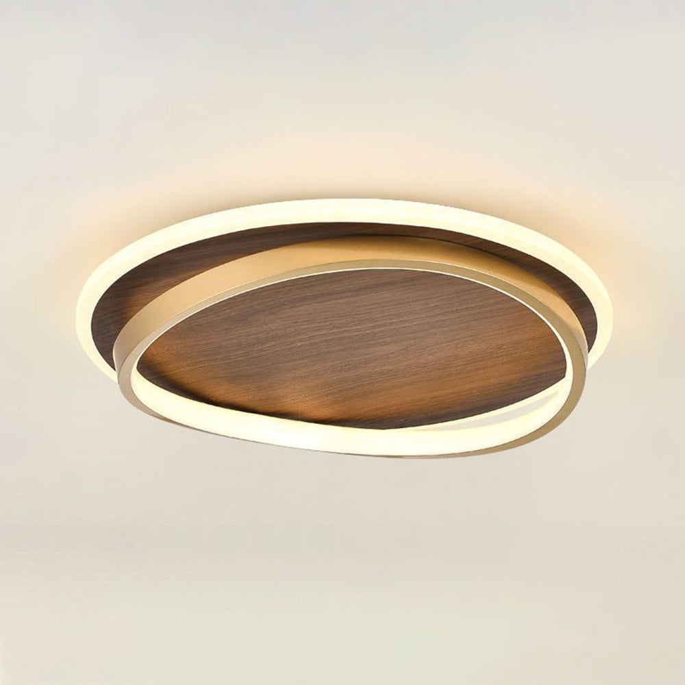 Arisha Moderno Metallo/Acrilico LED Plafoniera Oro Camera da letto/Soggiorno