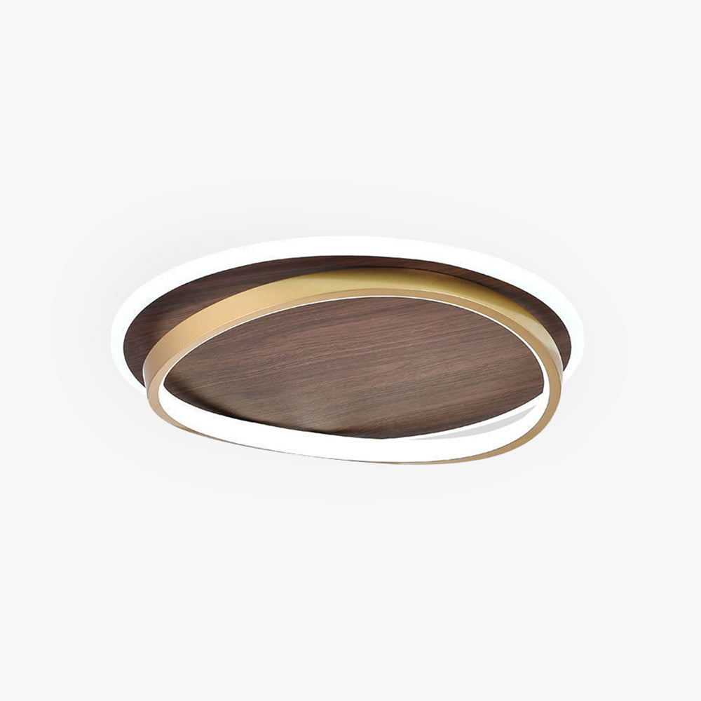 Arisha Moderno Metallo/Acrilico LED Plafoniera Oro Camera da letto/Soggiorno