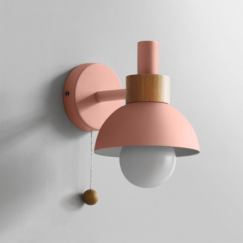 Valentina Moderno Metallo/Vetro Applique Bianco/Giallo/Rosa/Verde Camera da letto/Soggiorno
