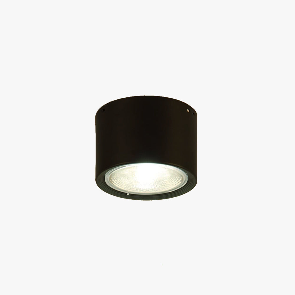 Muto Moderno Plafoniera Metallo/Acrilico Nero/Bianco/Legno Camera da letto/Soggiorno
