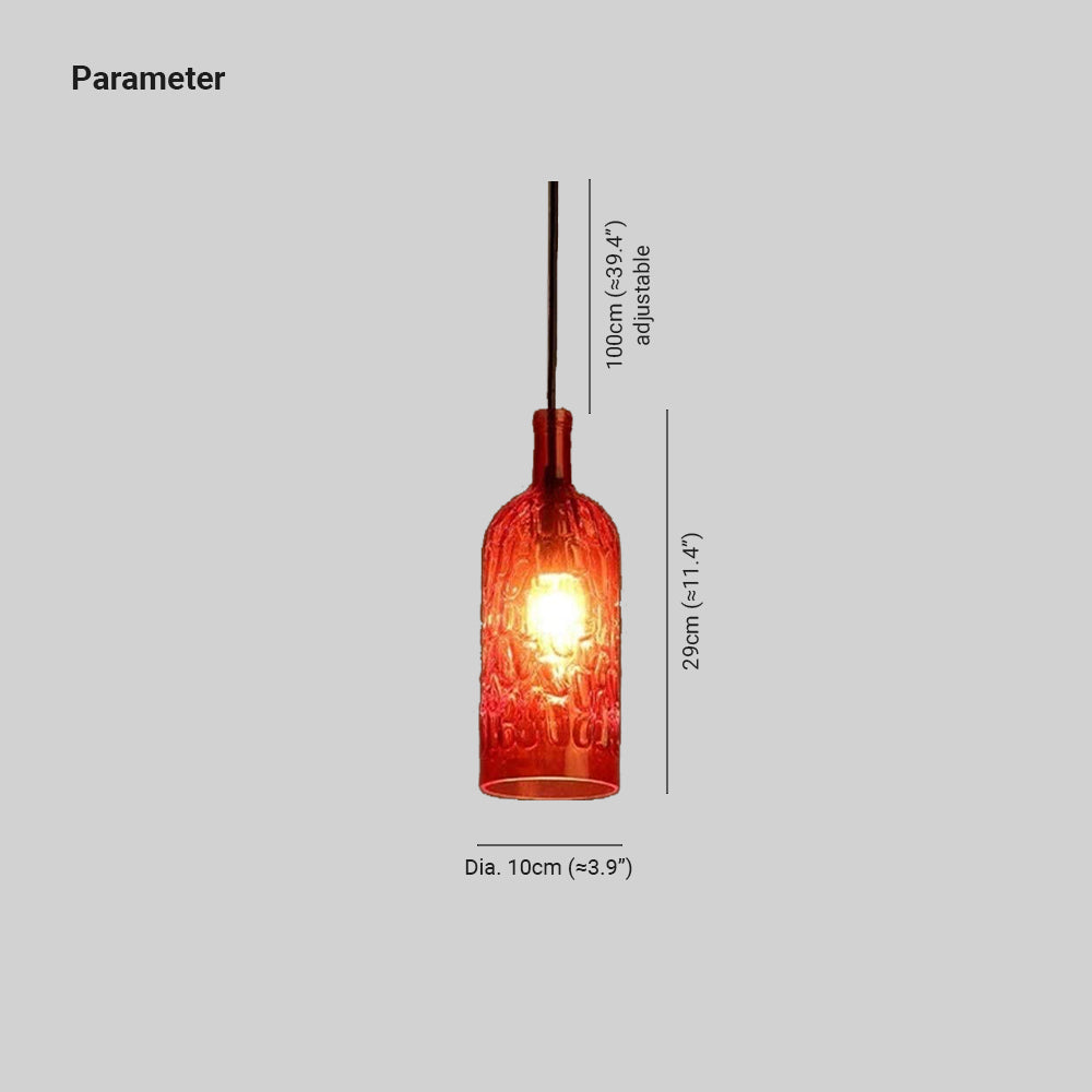 Valentina Vintage Metallo/Vetro Sospensione Rosso/Blu/Giallo/Viola/Verde Soggiorno/Camera da letto