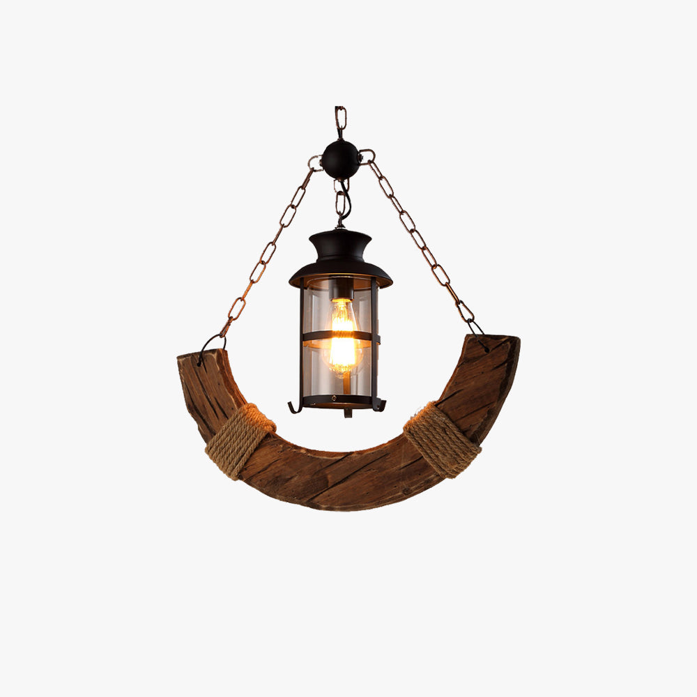 Epoch Decorativo Lampade a sospensione Legno Marrone Soggiorno