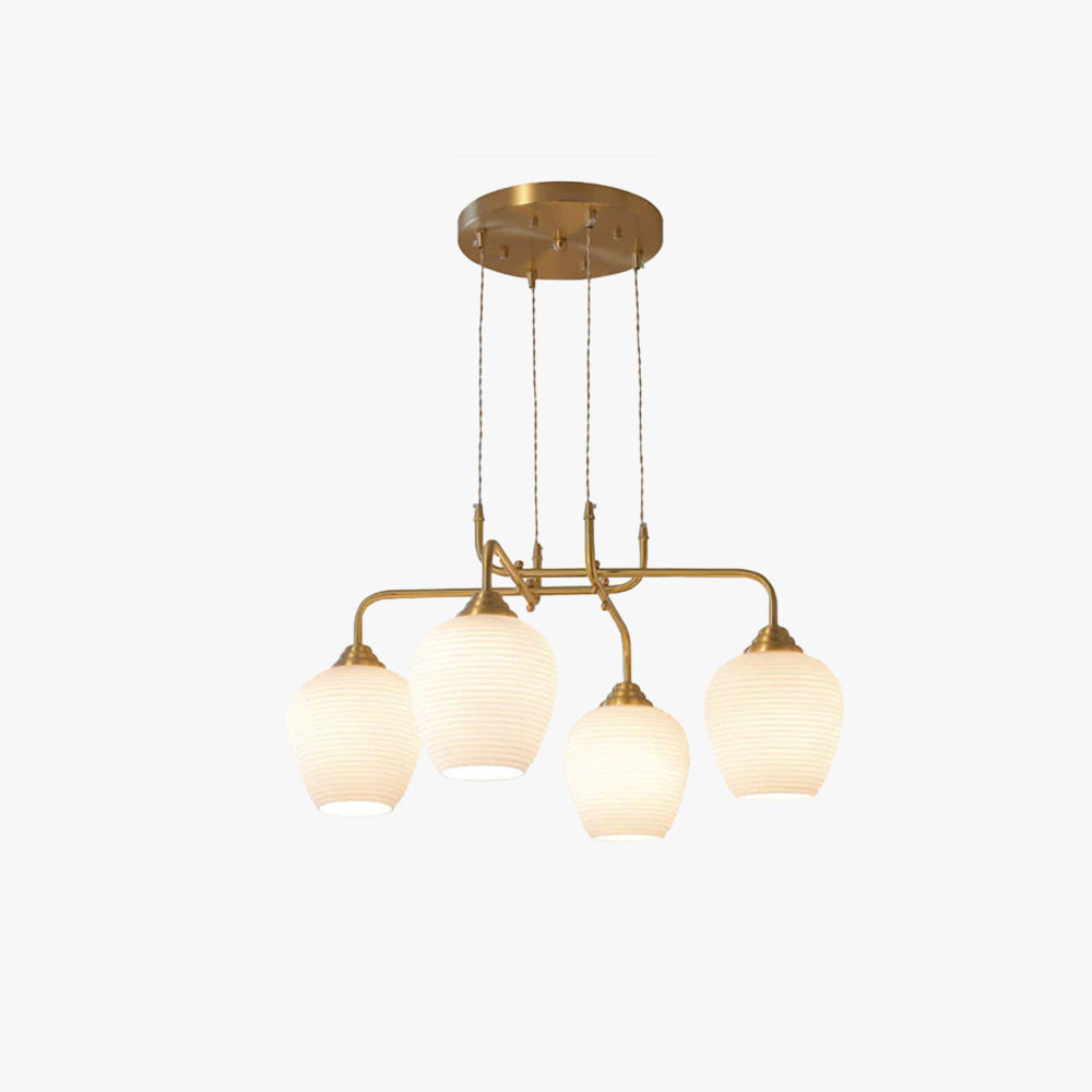 Valentina Mordeno LED Lux Lampadario Oro Metallo Soggiorno