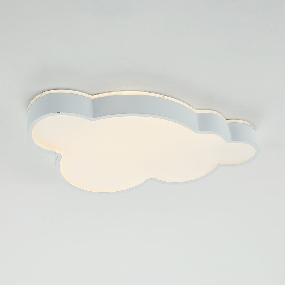 Arisha Plafoniere LED Moderno Nuvole Metallo Acrilico, Bianco