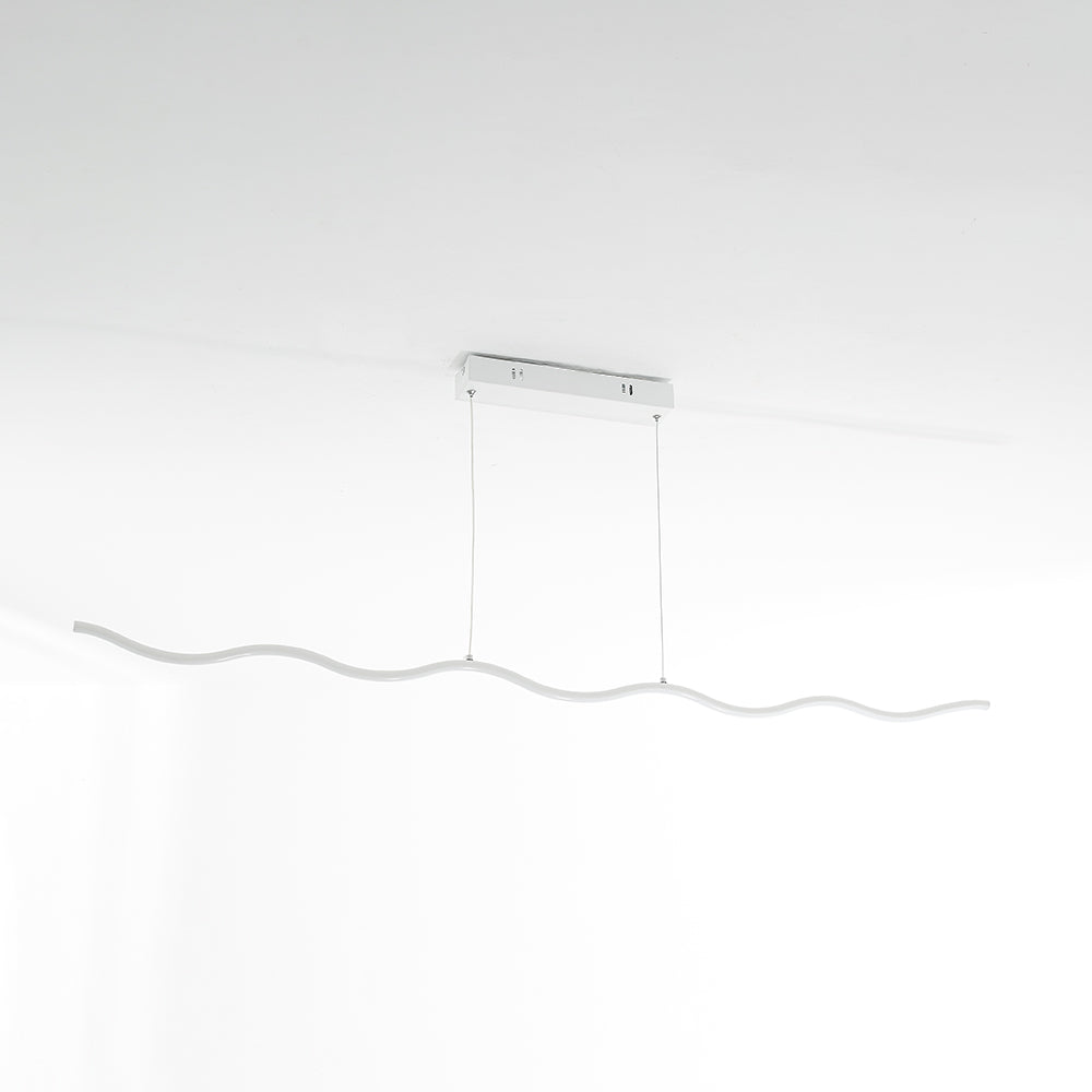 Arisha Moderni LED Lampade a Sospensione Onda Lineare