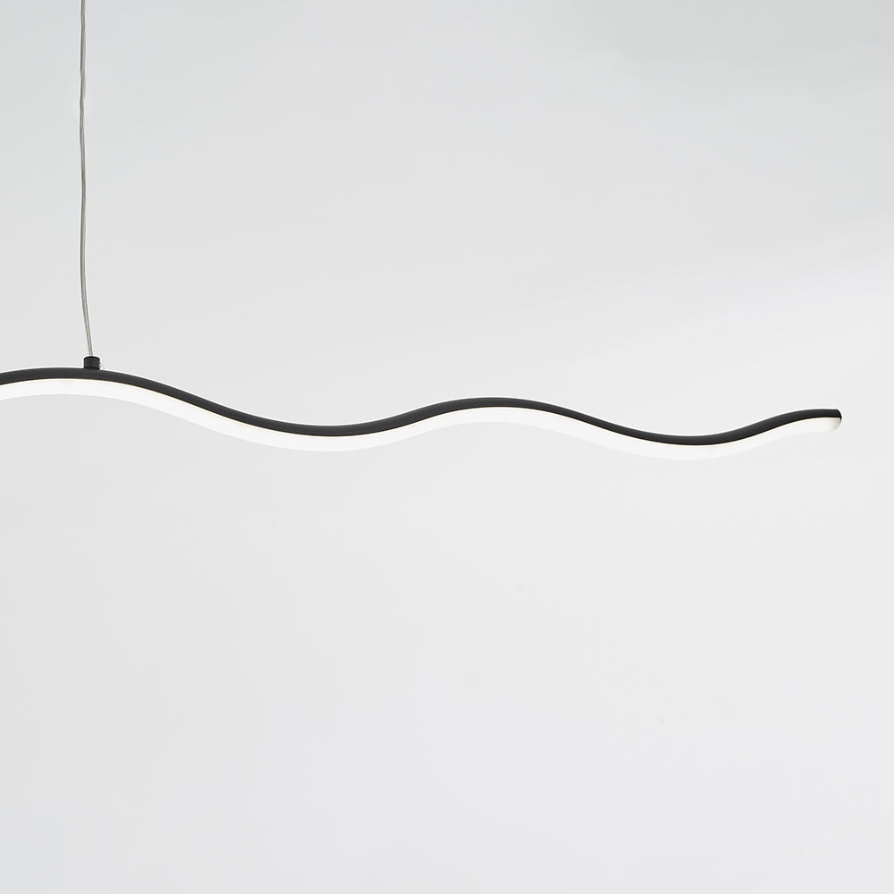 Arisha Moderni LED Lampade a Sospensione Onda Lineare