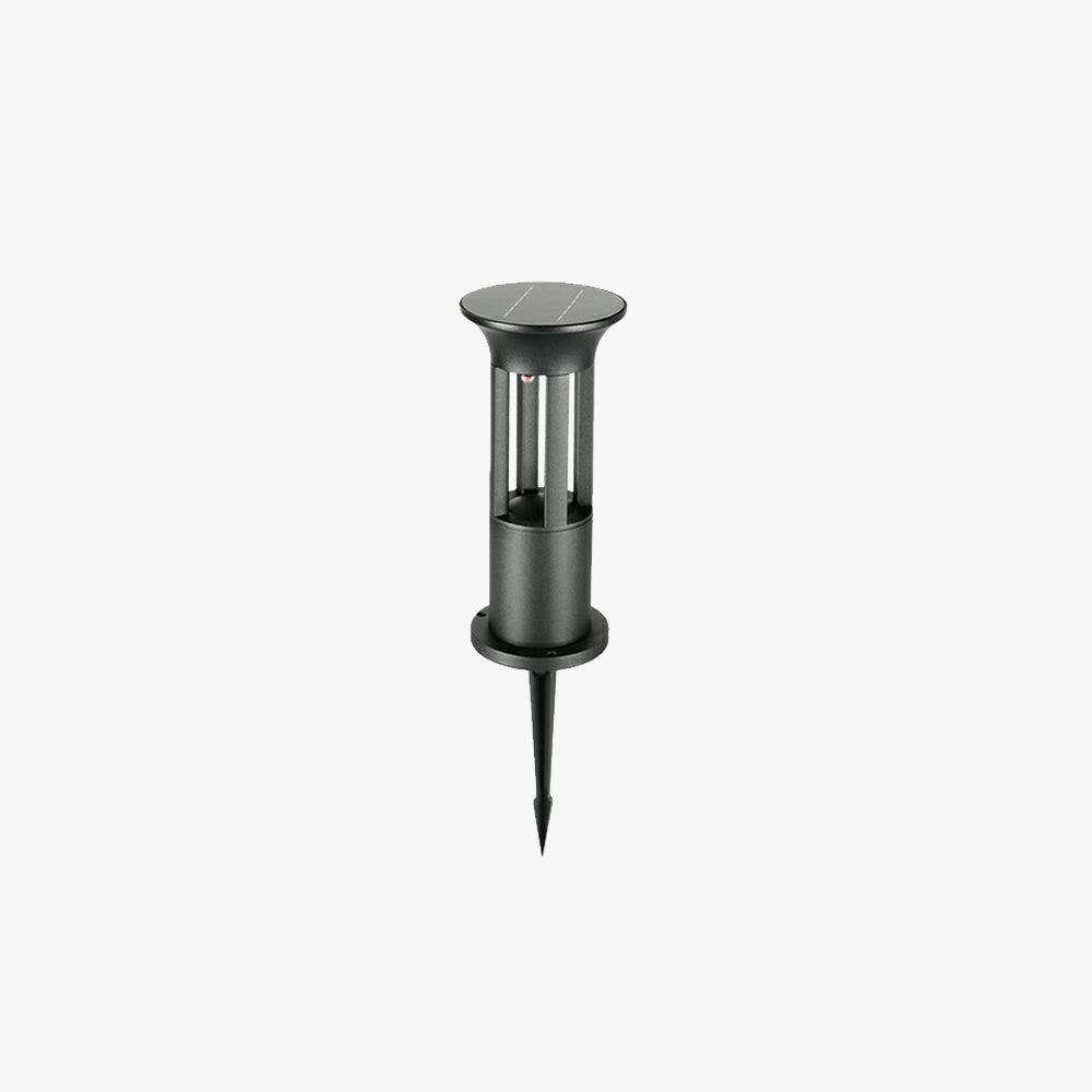 Ray Minimalista Cilindrico Solare Metallo Lampade da Esterno