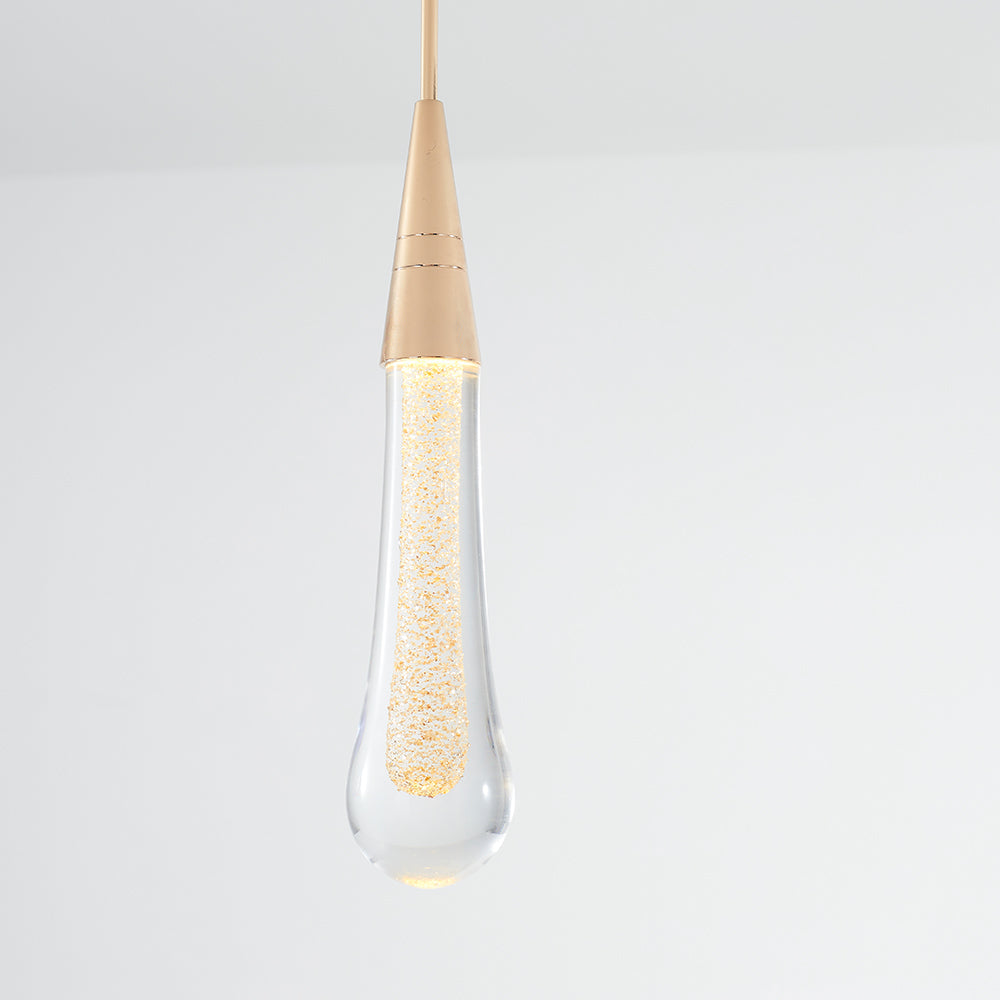 Valentina Lacrima Oro Lampade a Sospensione, 1/3/5 Teste