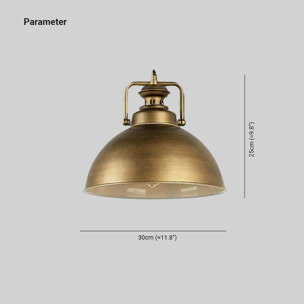 Silva Vintage Metallo Demo Industriale Rustica Lampade a Sospensione