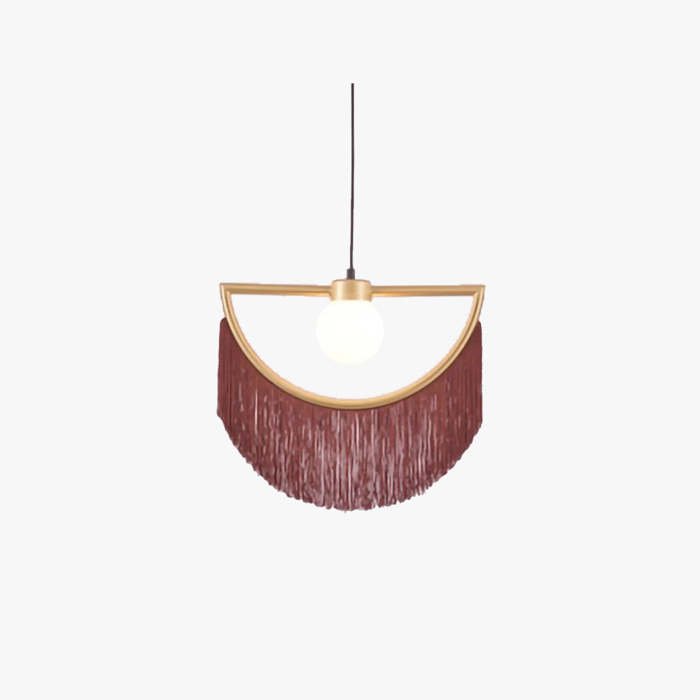 Arisha Retro Tessuto Frangia Lampade a Sospensione