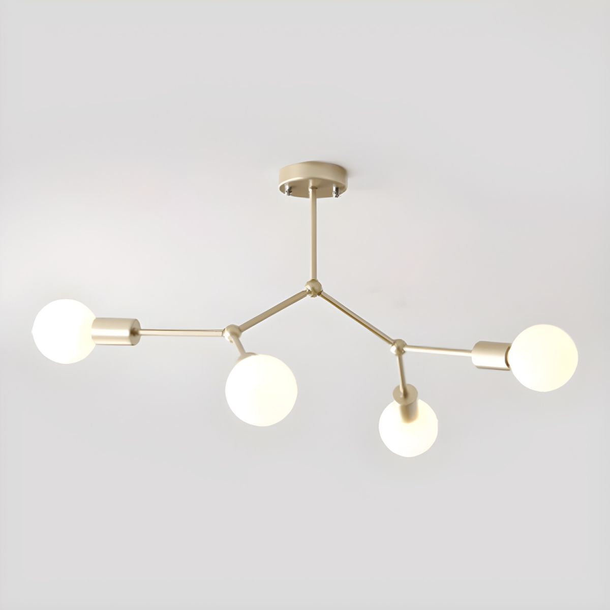 Valentina Industriale Metallo Vetro Lampadari Camera da Letto Soggiorno