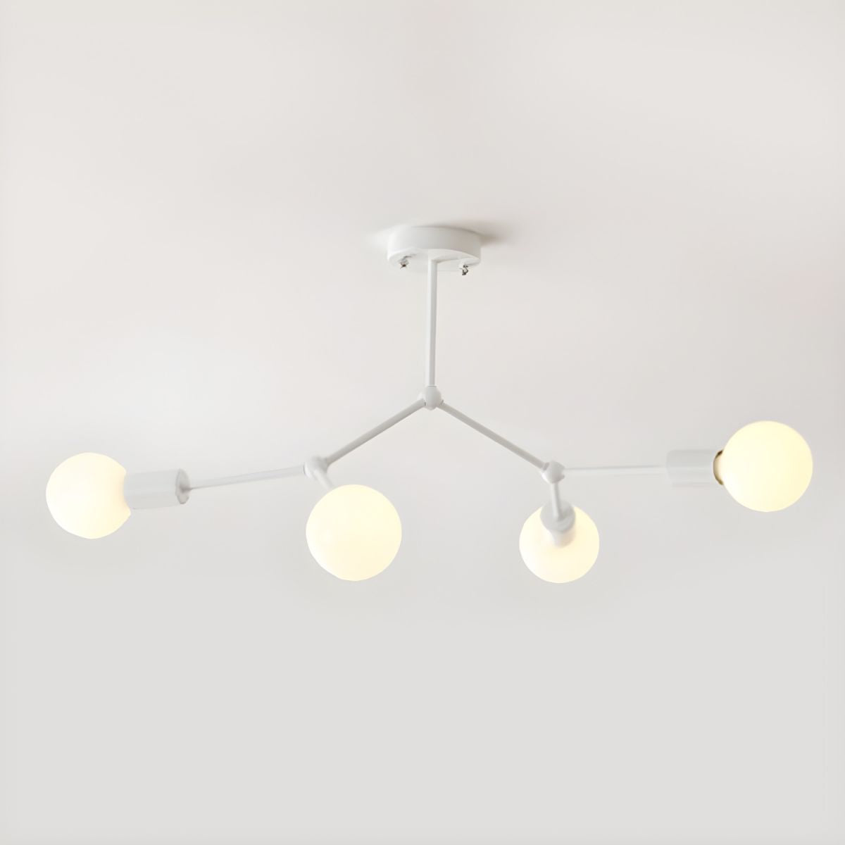 Valentina Industriale Metallo Vetro Lampadari Camera da Letto Soggiorno