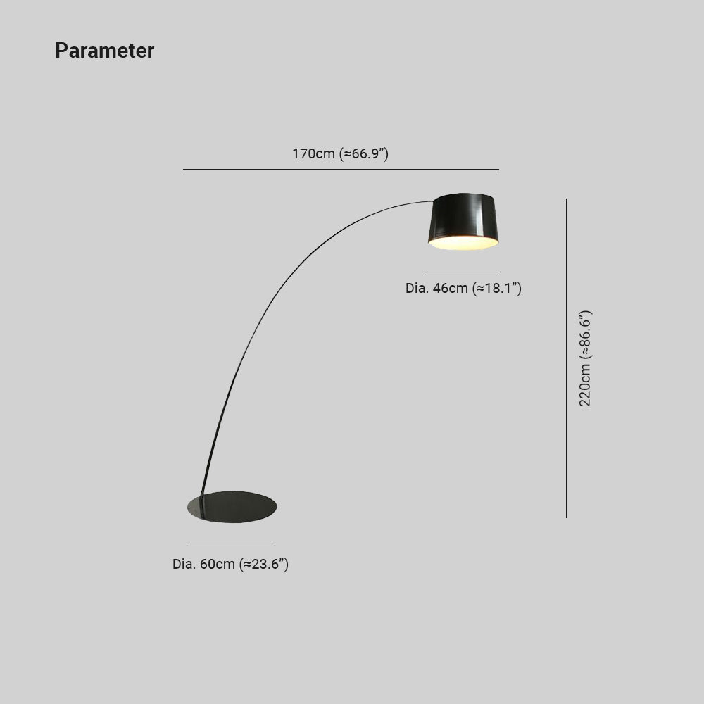 Tiffany Design LED Lampade da Terra Arco Metallo Camera da Letto