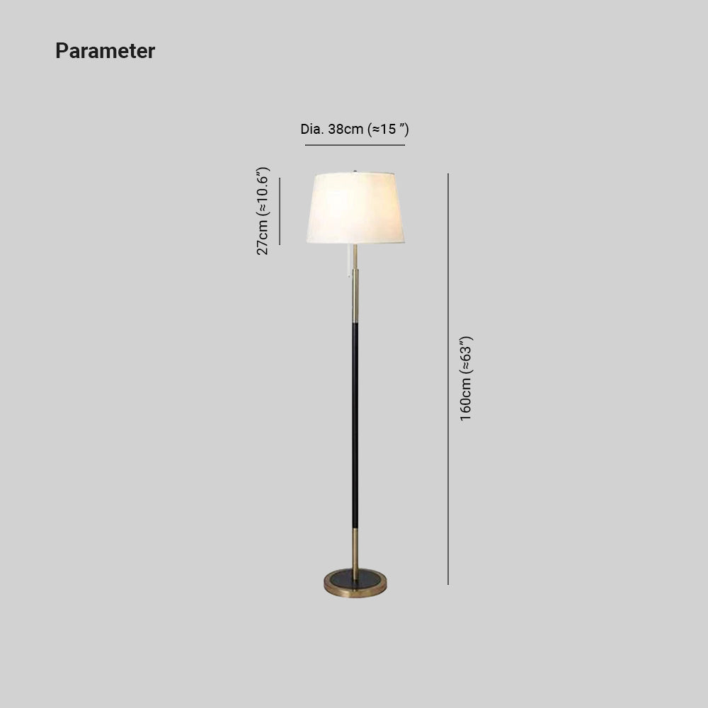 Tiffany Moderne LED Lampade da Terra Metallo/Tessuto Salotto Semplice Nero/Bianco/Rosso/Beige